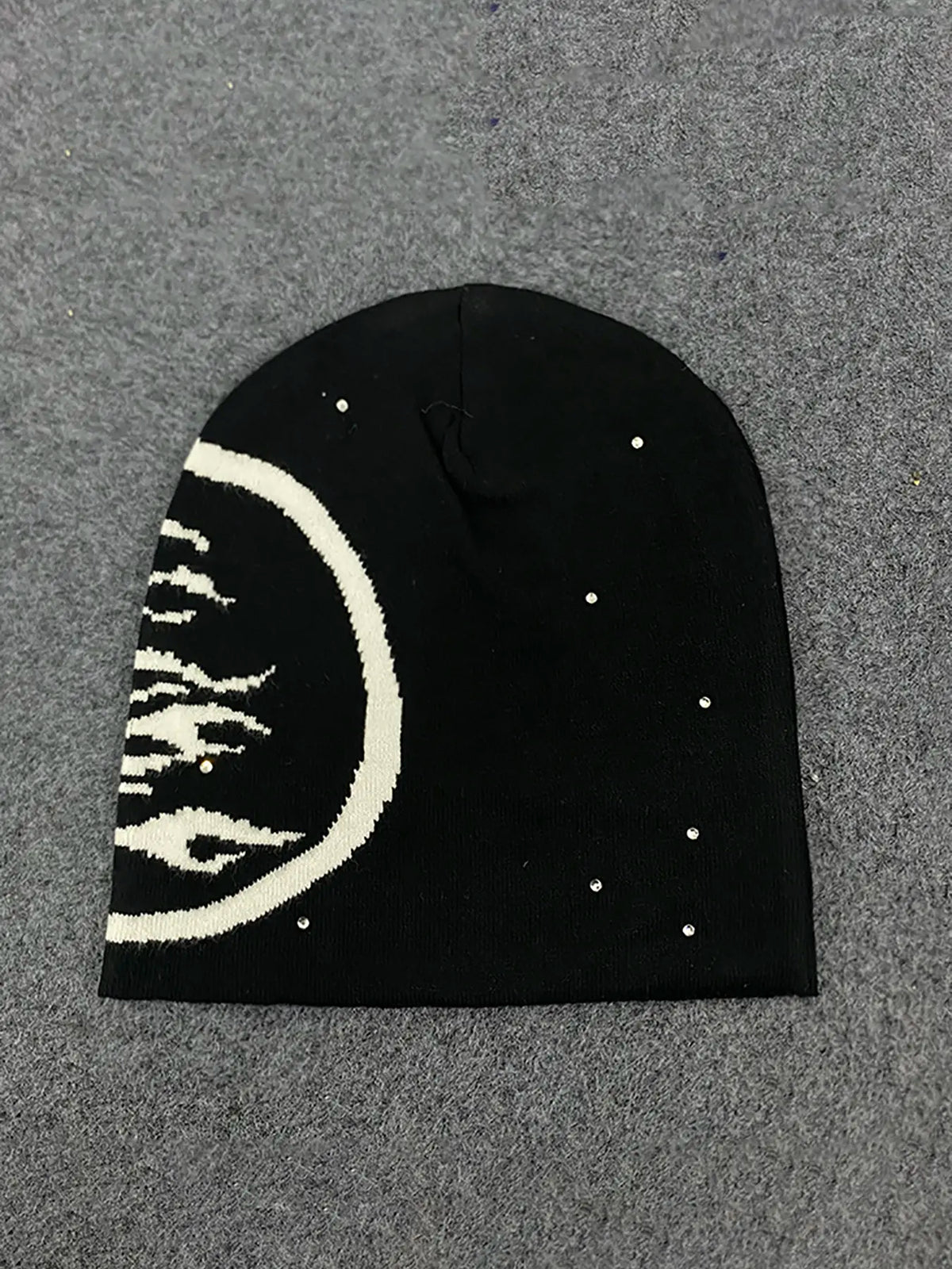 New Knit Y2K Style Couple'S Fashion Versatile Warm Jacquard Hat Knitted Hat Beanie Fitted Casual Hat Fashionable Hats Cozy Beanie