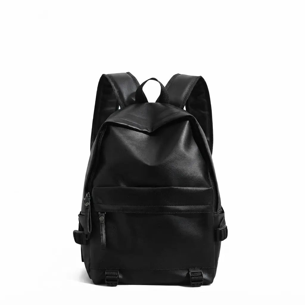 Plain Waterproof College Backpack - Lightweight Casual Daypack, Nylon Multi Compartment Book Bag for School, 15.6-Inch Padded Laptop Compartment, Travel Daypack for Men & Women, Tiktok Shop Back to School Item