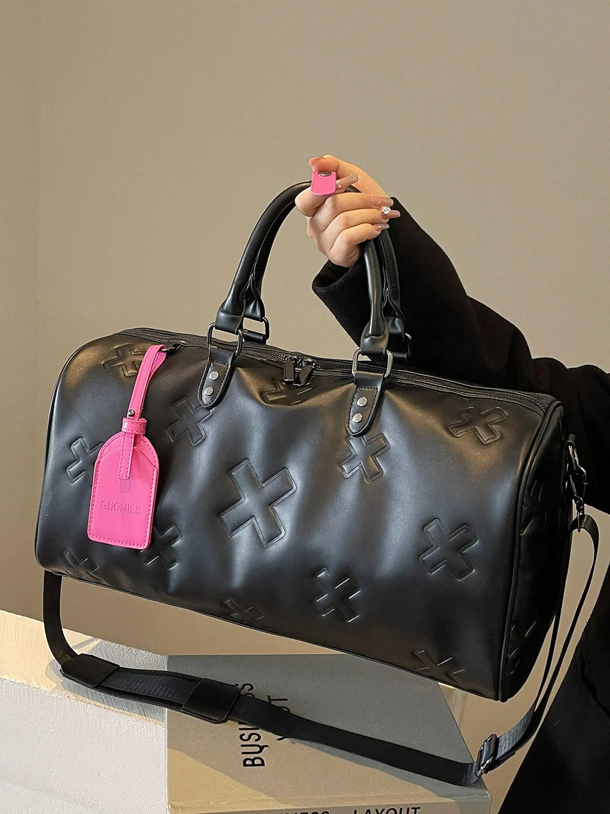 Fashionable and Versatile Travel Bag, Multifunctional Travel Bag, Minimalist Large Capacity Duffels, Lightweight Sports Fitness Bag for Short Business Trips, Casual Commuter Bag, Travel Duffle Bag