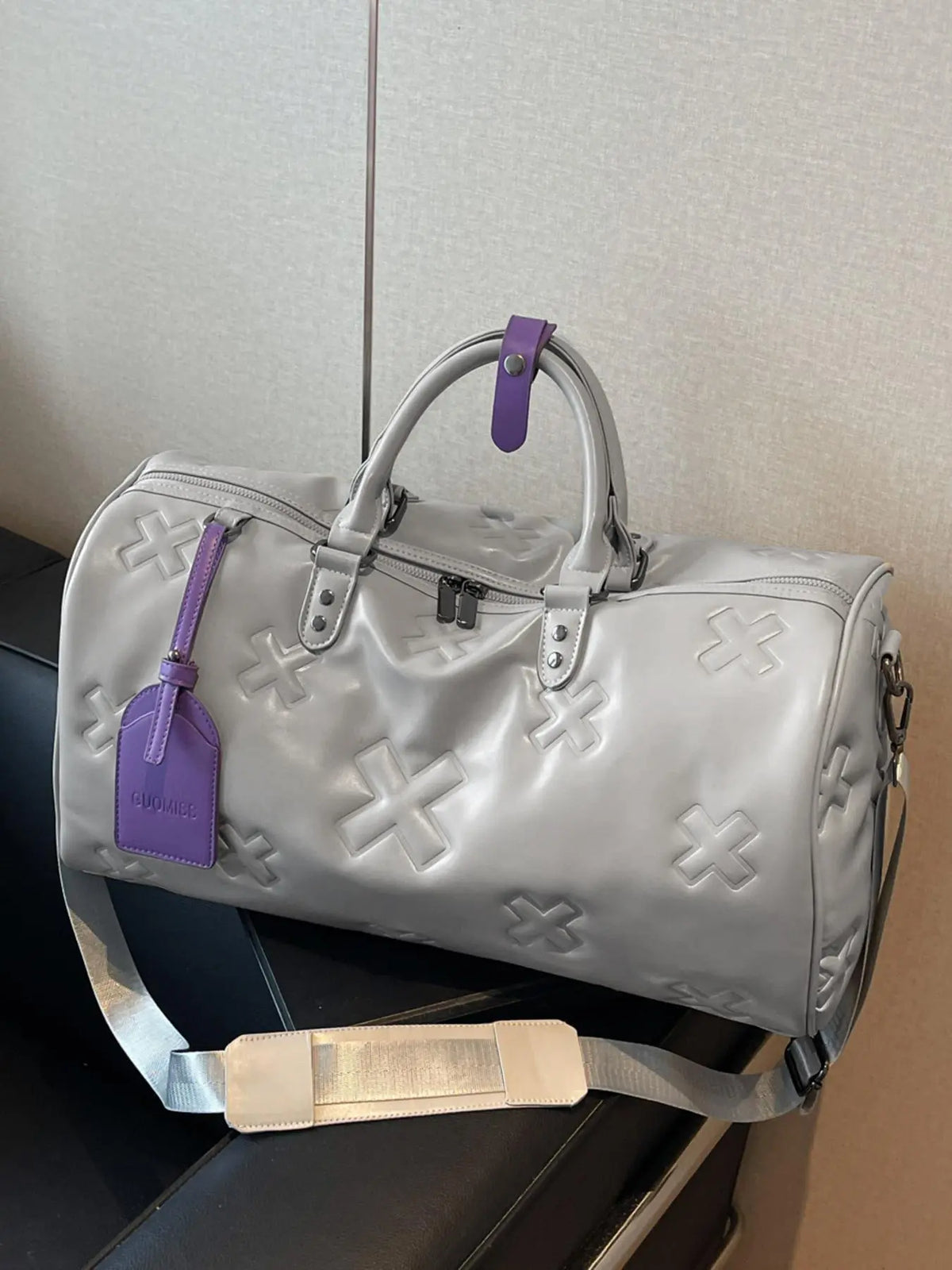 Fashionable and Versatile Travel Bag, Multifunctional Travel Bag, Minimalist Large Capacity Duffels, Lightweight Sports Fitness Bag for Short Business Trips, Casual Commuter Bag, Travel Duffle Bag