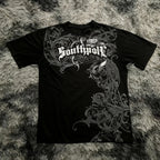 Y2K Gothic Oversized Graphic T-Shirts | Premium Streetwear Tee