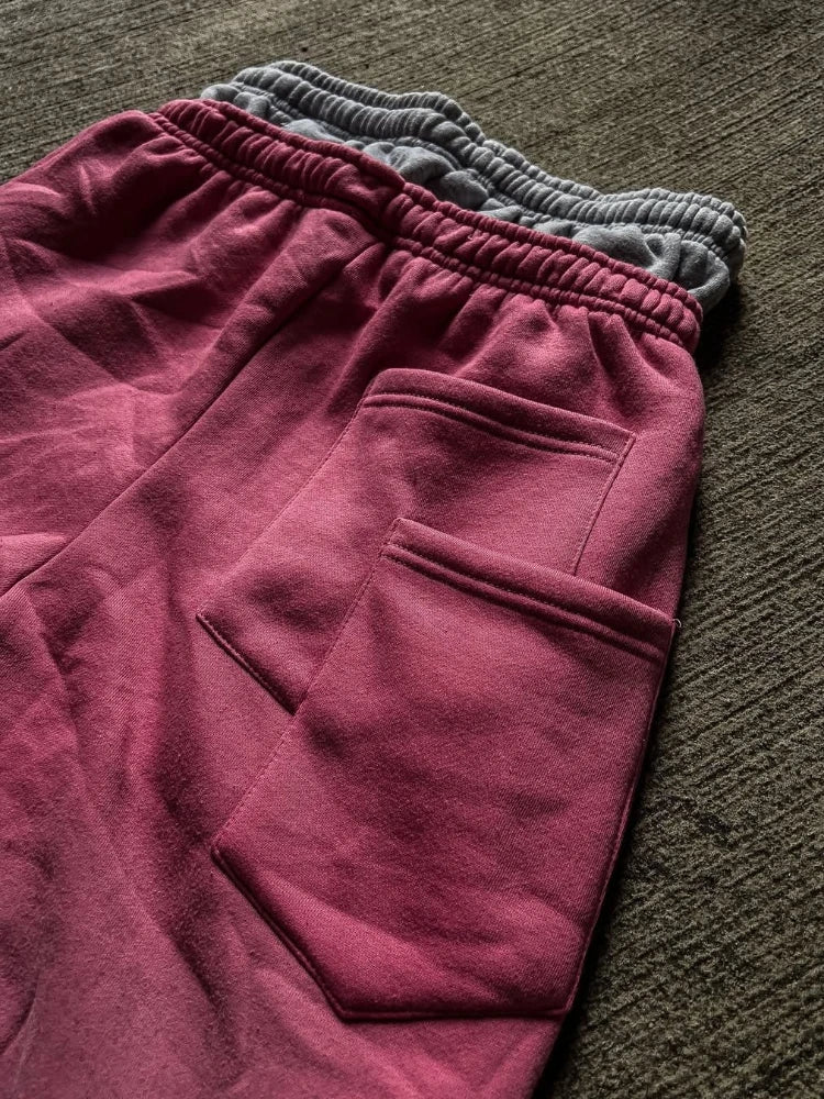 Oversized Embroidered Streetwear Pants