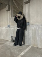 Eclipse Faux Fur Hoodie