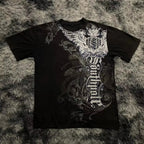 Y2K Gothic Oversized Graphic T-Shirts | Premium Streetwear Tee
