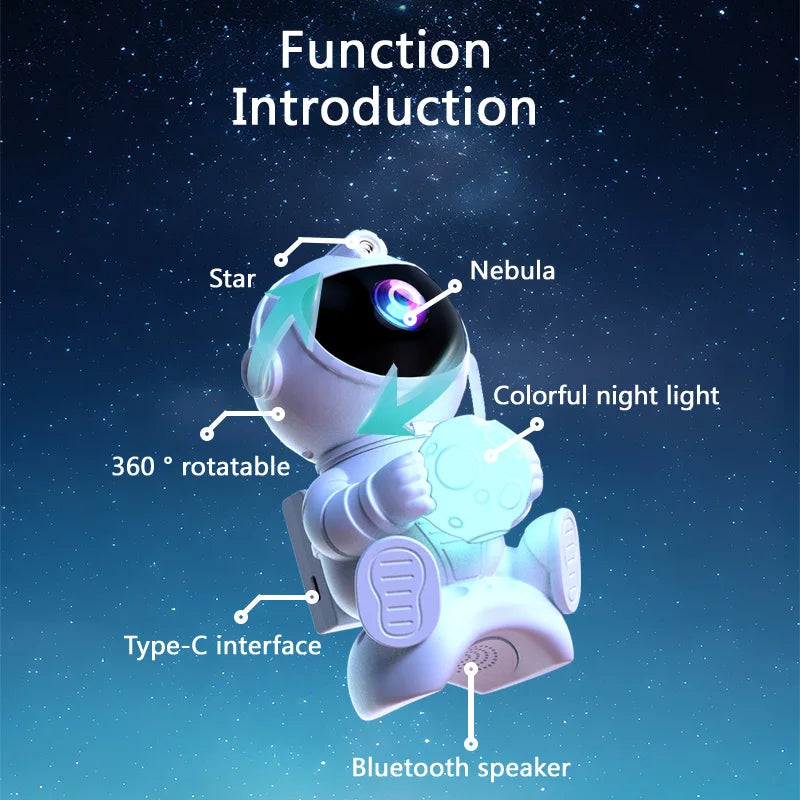 GalaxyGlow™ Astronaut Projector