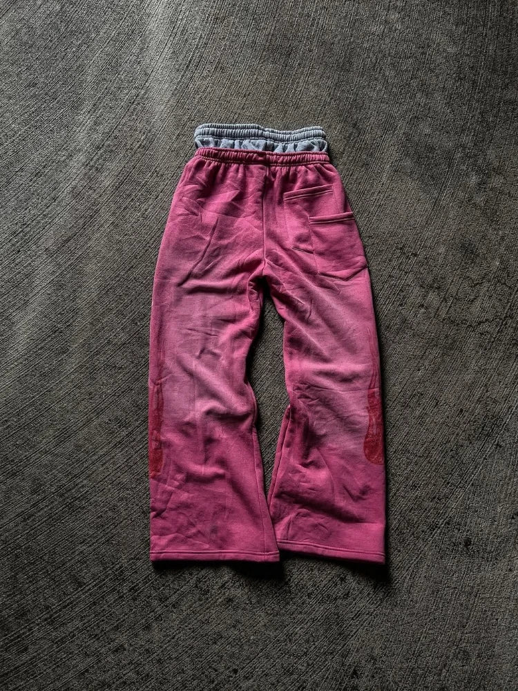 Oversized Embroidered Streetwear Pants