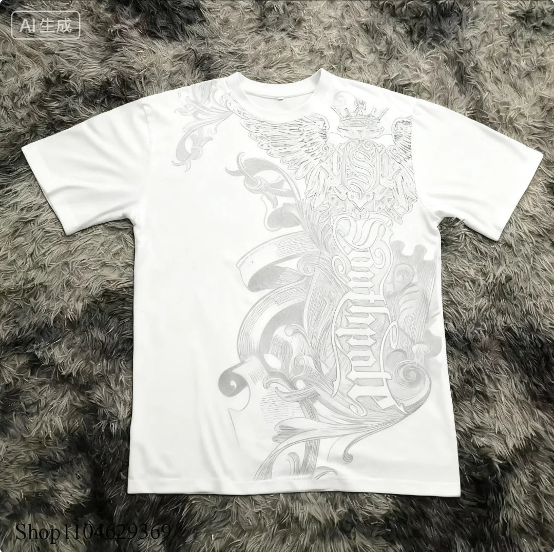 Y2K Gothic Oversized Graphic T-Shirts | Premium Streetwear Tee