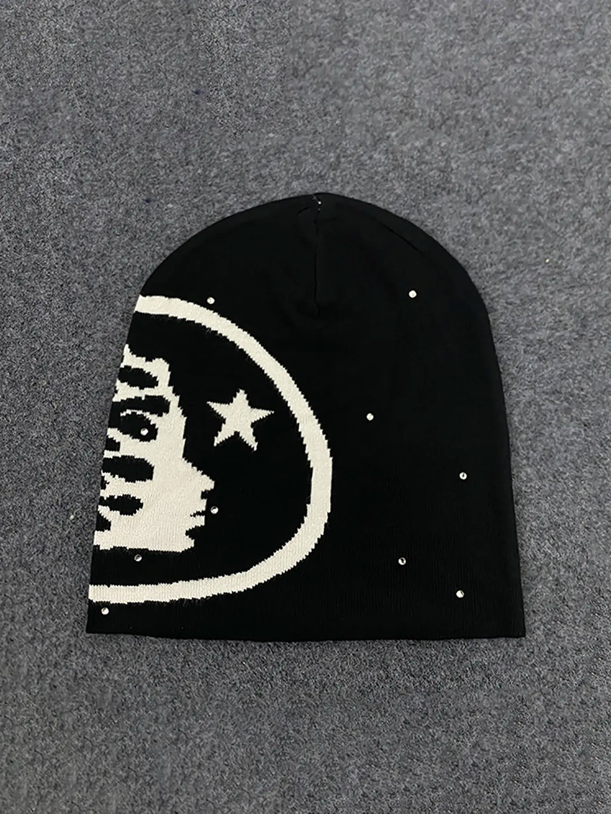 New Knit Y2K Style Couple'S Fashion Versatile Warm Jacquard Hat Knitted Hat Beanie Fitted Casual Hat Fashionable Hats Cozy Beanie
