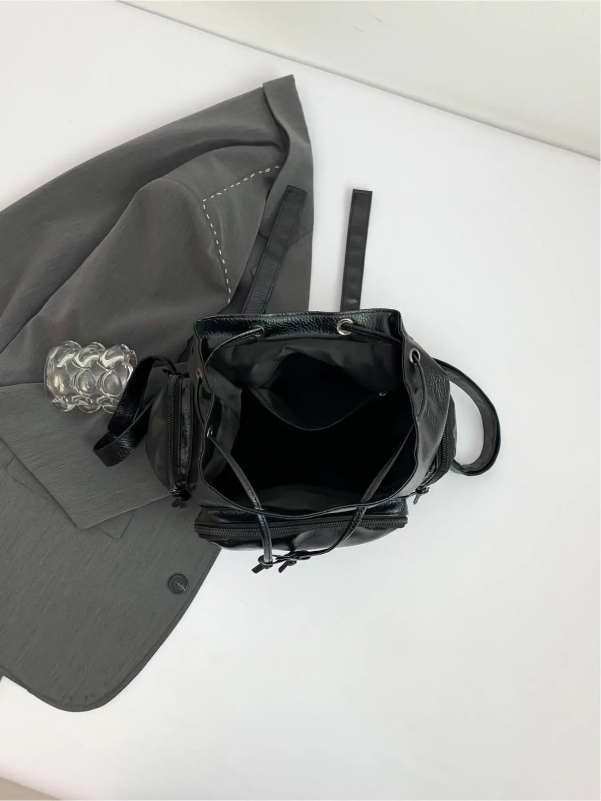 Punk Style Rivet Decor Backpack, Fashionable Urban Backpack for Women, Casual Trendy Daily Commuting Bag, Versatile High-Quality Backpack, Casual Backpacks