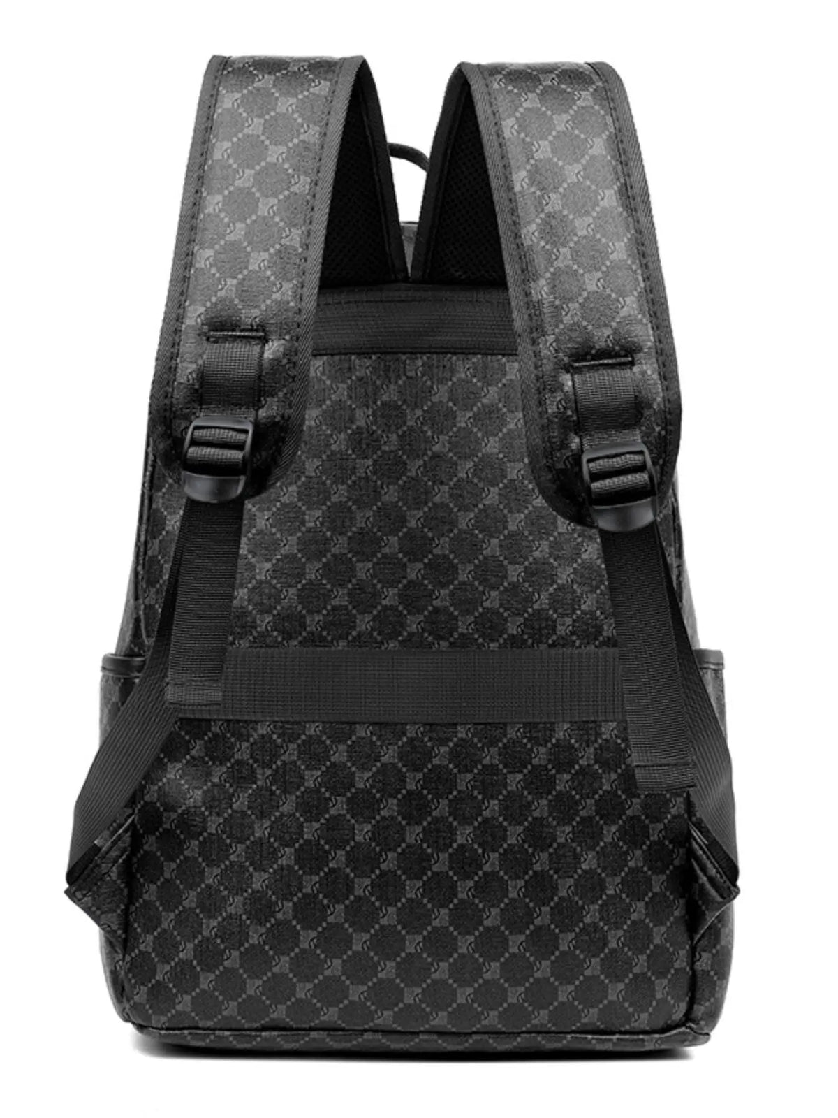 Large Capacity Circle Pattern Backpack, Simple Fashion Casual Men'S Backpack, Ideal for Students, Office Commute, Short Trips & Travel